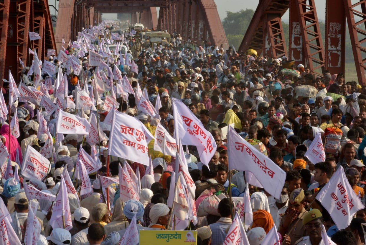 Rajghat stampede two person arrested after nine month