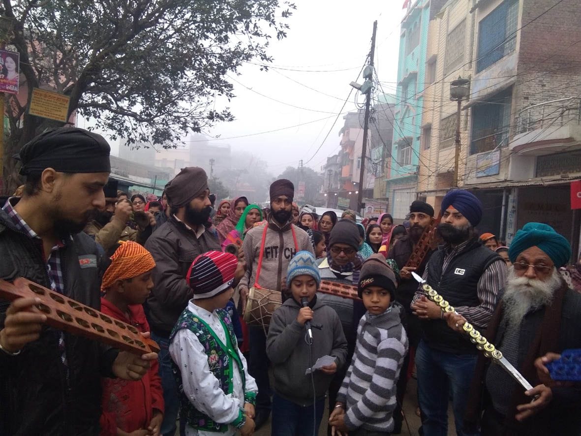 Sikh community took morning walk