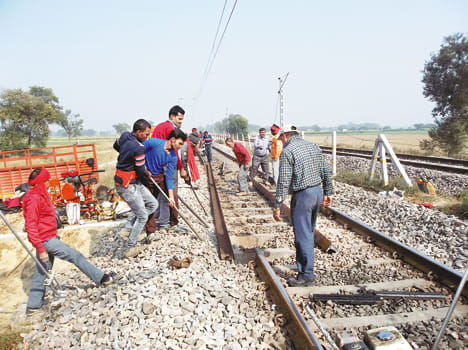 Patna-Indore Express again saved from crashing
