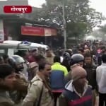 गोरखपुर चर्च में हंगामा