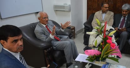 UGC Chairman Prof.. Ved Prakash in Chandigarh