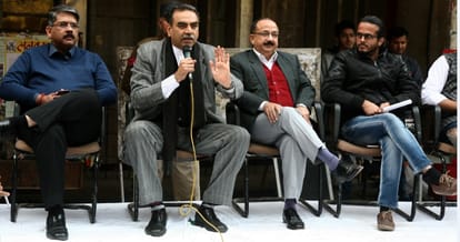 Punjab university open house debate on Cashless india and notebandi