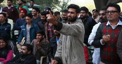 Punjab university open house debate on Cashless india and notebandi