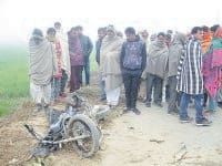 sonipat, road accident, farmer death
