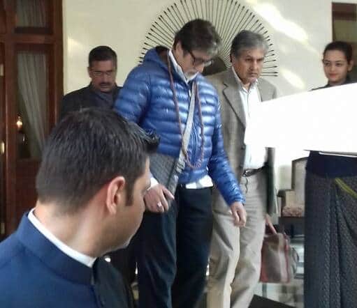 amitabh bachcan and anil ambani in uttarakhand visit.