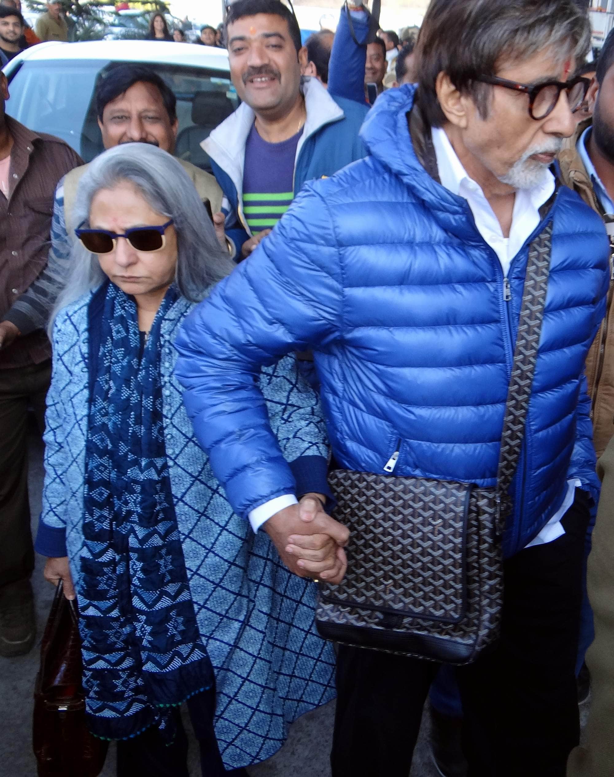 amitabh bachcan and anil ambani in uttarakhand visit.