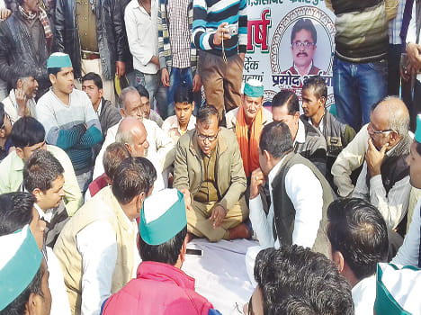 BKU panchayat against police