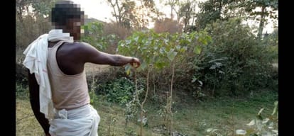 mother found her daugher body after stalking to dog in west bengal