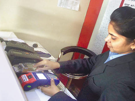 On the slow increase cashless Dharmnagri