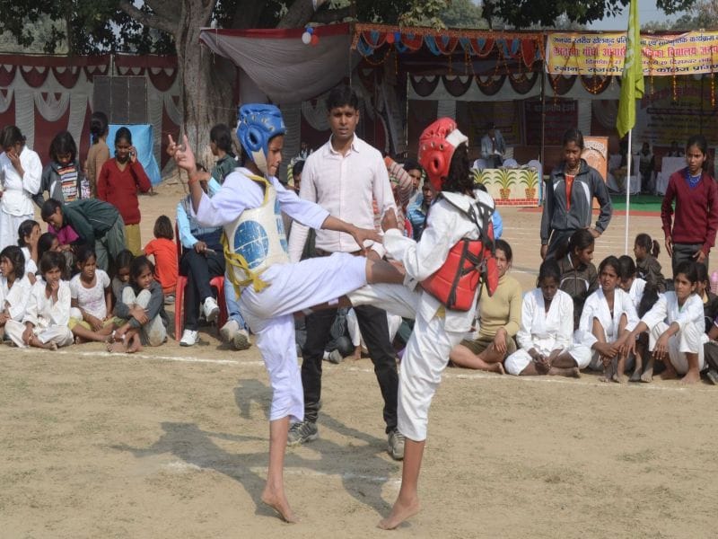 Jlesr in kabaddi, taekwondo topped the Jathra