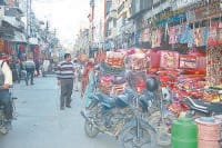 nigam, market, atikraman, bring, stricket, notice