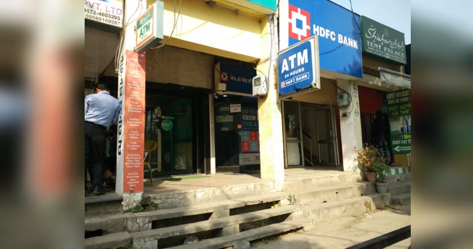 Atm problem in mohali, cast is not available in atm machines after 50 days