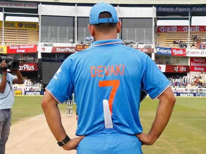 MS Dhoni's Pakistani Fan Makes Heads Turn At Melbourne Cricket Ground