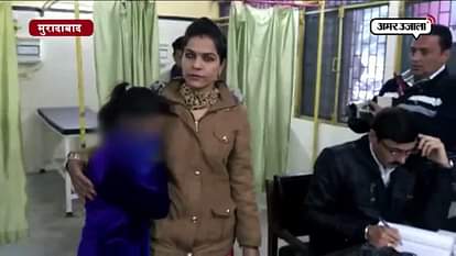 Ten-year-old girl into a thief