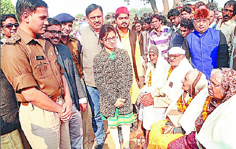 Elderly honored