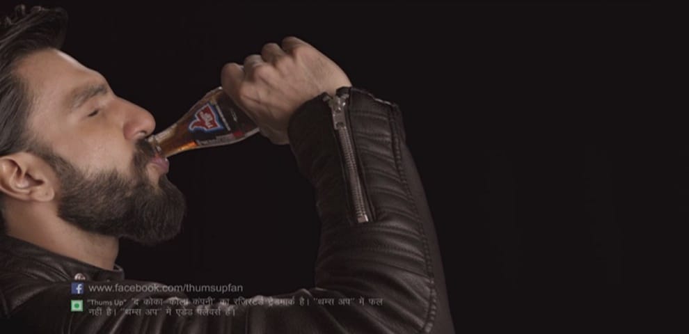 Ranveer Singh plays protagonist in the new Thums Up campaign