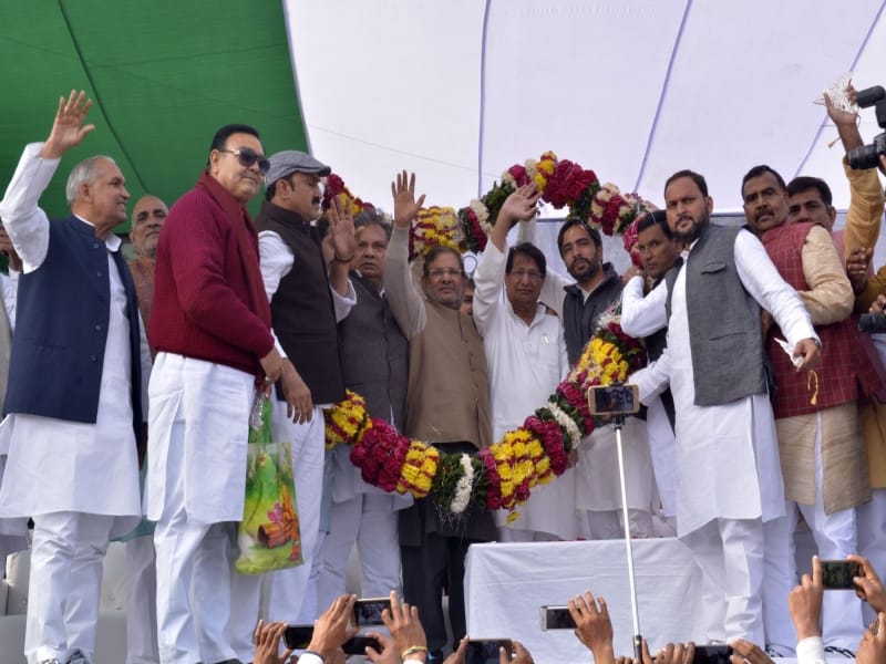 sp and bjp both ruined the country