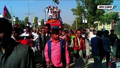 SP's ‘sandesh Yatra’ launched  the fifth phase