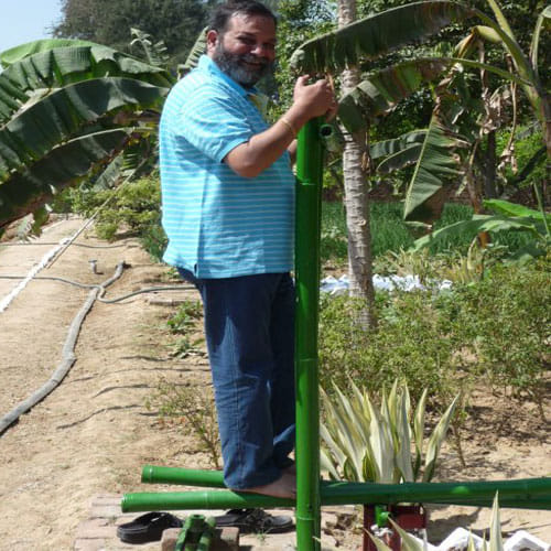 Man who quit his job to help poor villagers