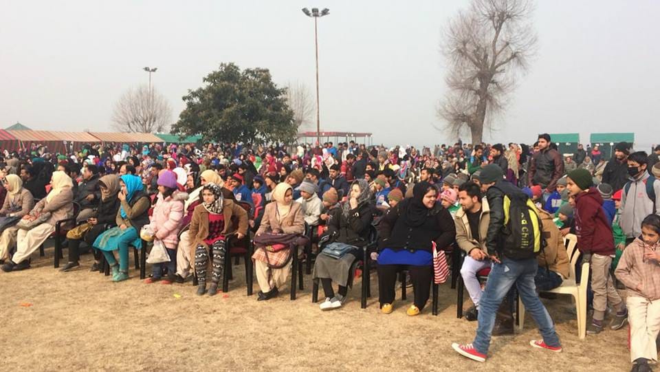 youth mela by indian army in srinagar
