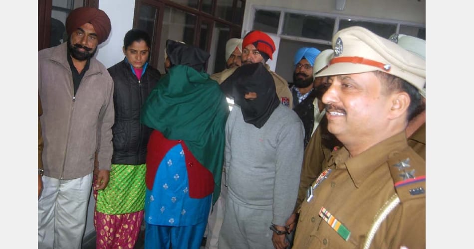 Two arrested, including 75 million in synthetic drug in bathinda punjab