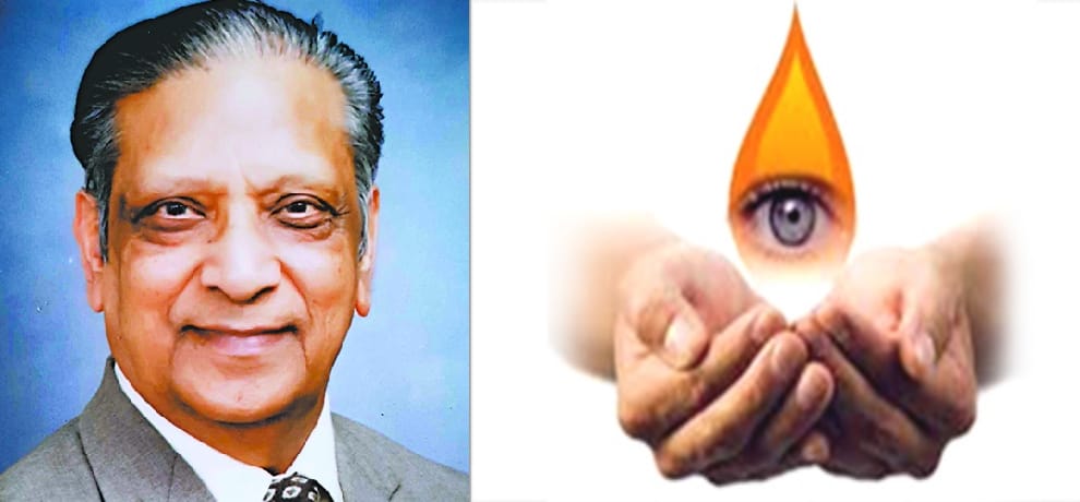 The country's first doctor who gave eyebank is no more, know the full information