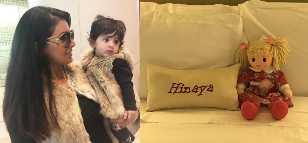 Harbhajan's daughter flashed through social media Hinaya