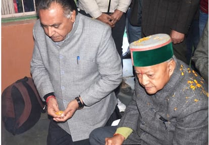 CM Virbhadra Singh Announcemet at Kandaghat and Chail.