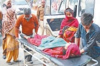 fite, ambala fite, two women and others injured, crime, ambala
