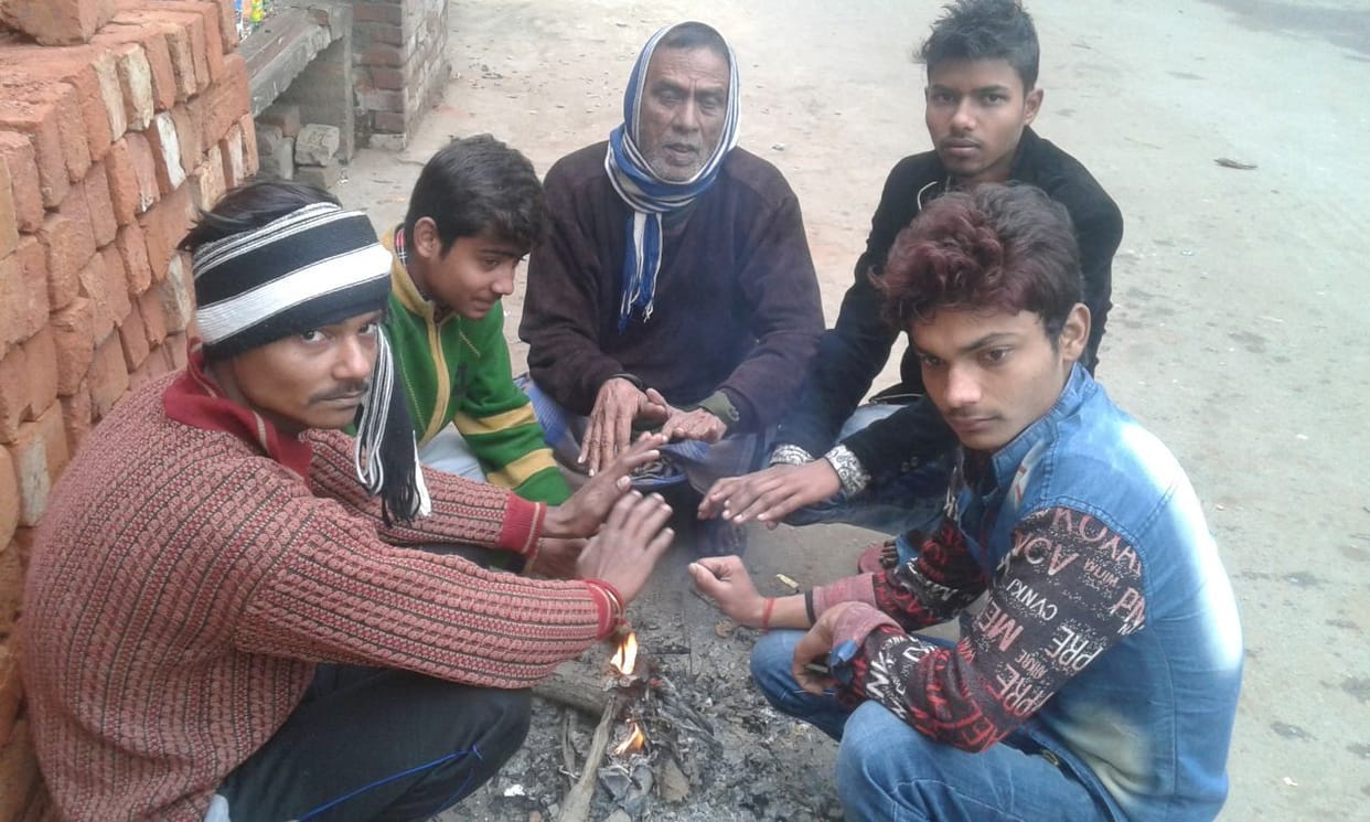 People upset from severe cold