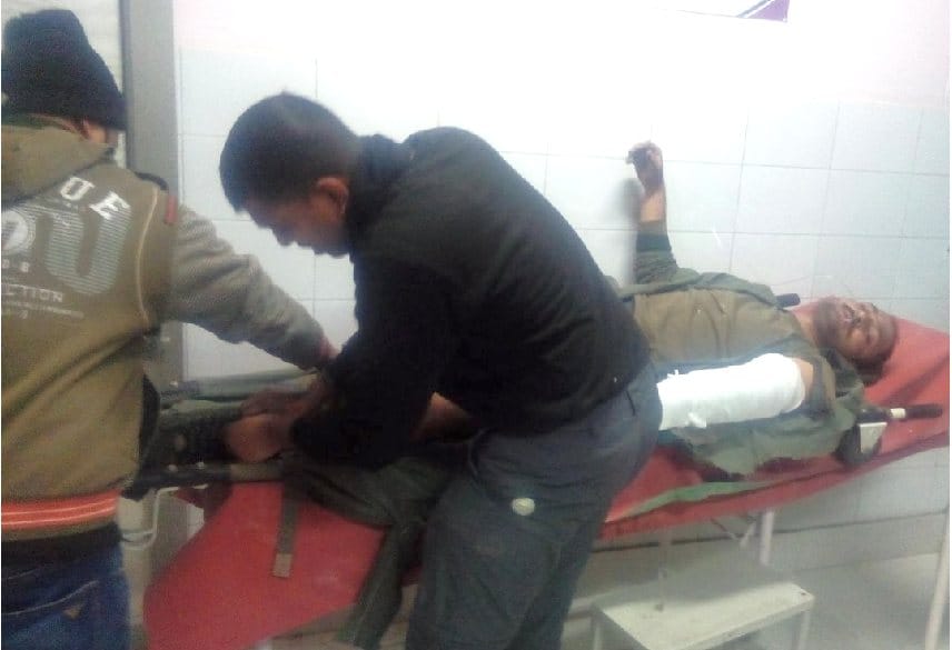 Six army jawans hit By scorpio car in paonta sirmour himachal pradesh
