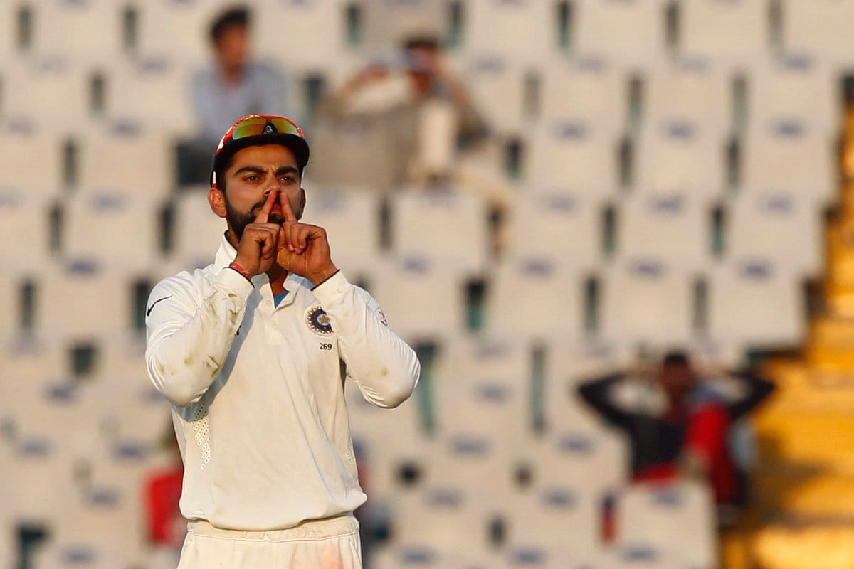 India won continuous seven test series