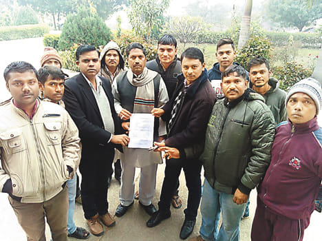Caste certificate for display at Headquarters