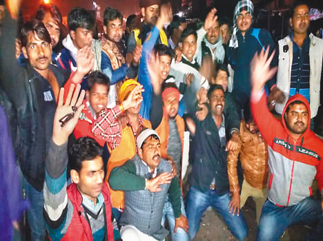 Akhilesh Spaiyon put the jam in support of