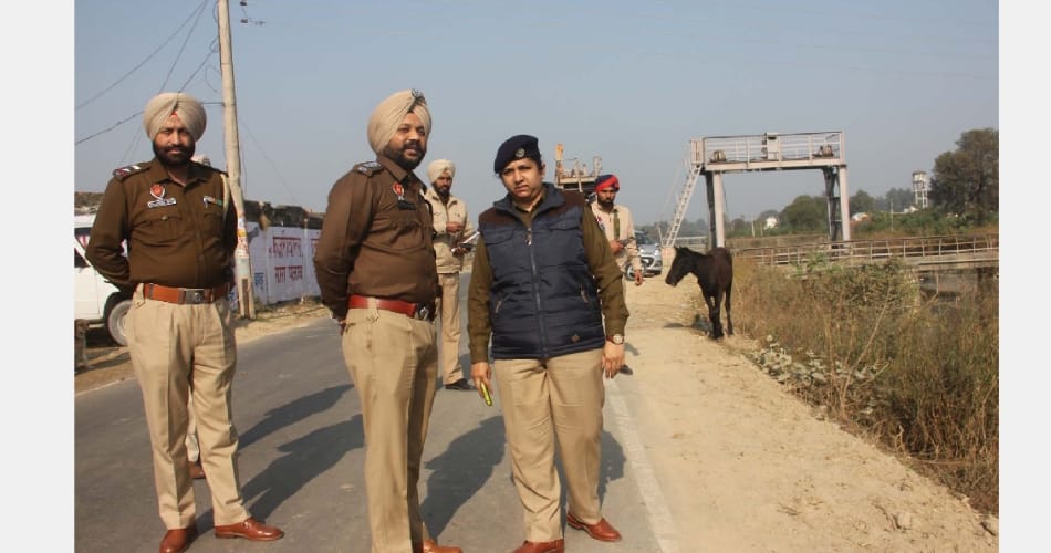 Pathankot airbase, near the search operation, combing operation