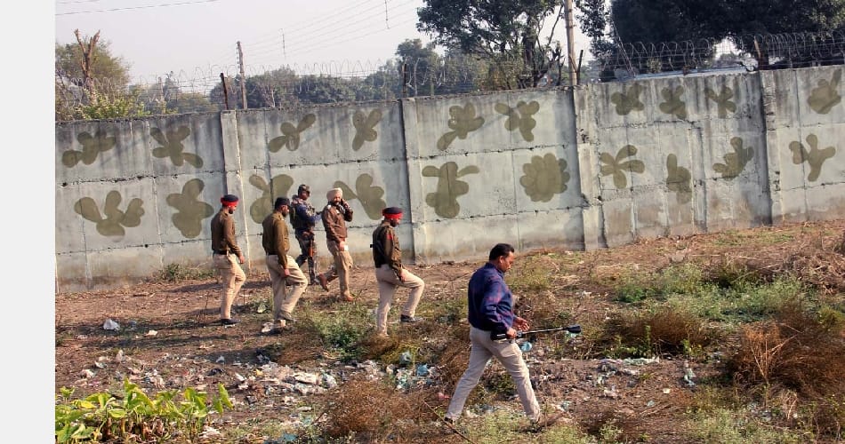 Pathankot airbase, near the search operation, combing operation