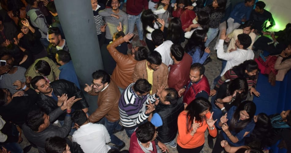 New year celebration in chandigarh, first pictures of celebration
