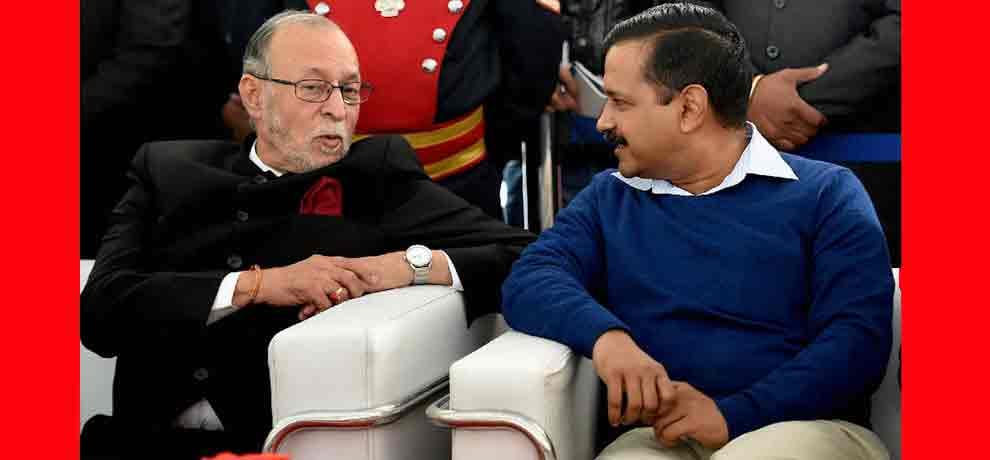 lg of delhi asked kejriwal please be update in corridor issue