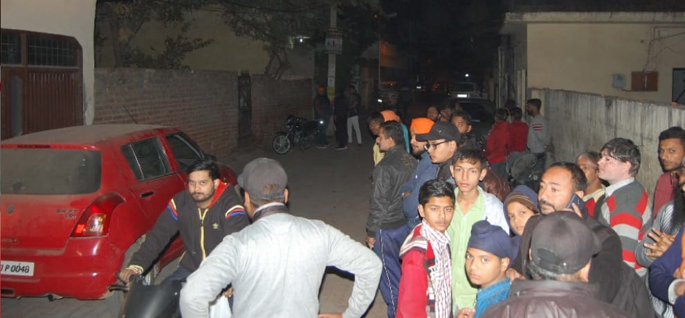 Firing n young man, fled after firing