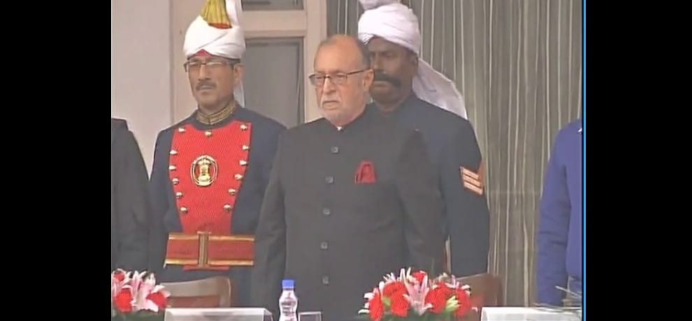 Anil Baijal took oath as Lieutenant Governor of Delhi, administered by HC Chief Justice G Rohini