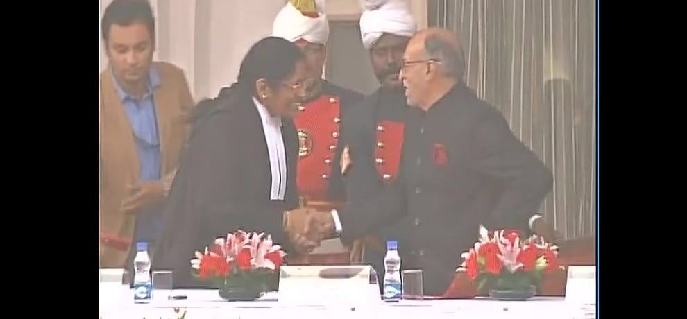 Anil Baijal took oath as Lieutenant Governor of Delhi, administered by HC Chief Justice G Rohini