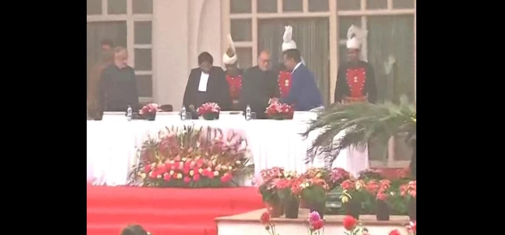 Anil Baijal took oath as Lieutenant Governor of Delhi, administered by HC Chief Justice G Rohini