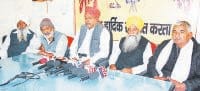 meeting, bharty kishan union, banks, loan, kaithal
