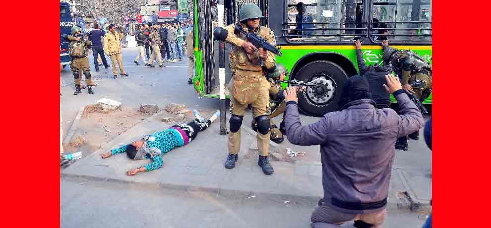 mock drill of terrorist attack and insurgent operation by security forces in delhi