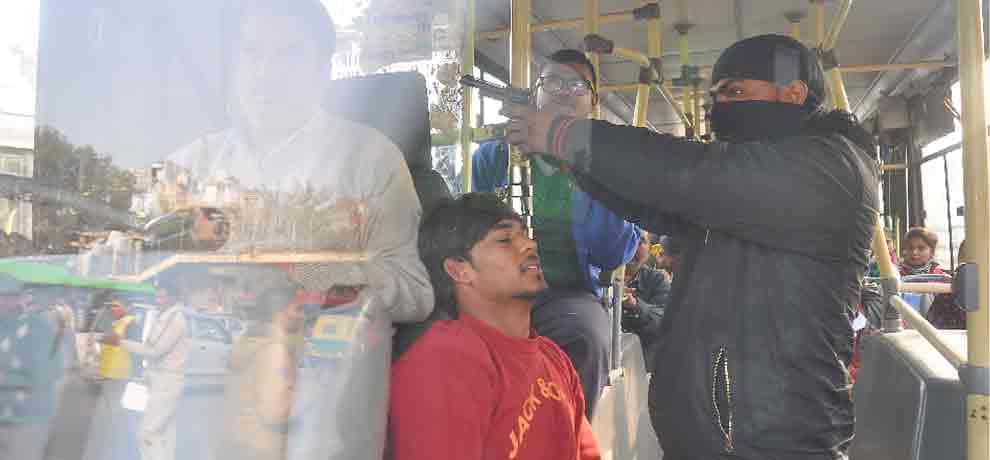 mock drill of terrorist attack and insurgent operation by security forces in delhi