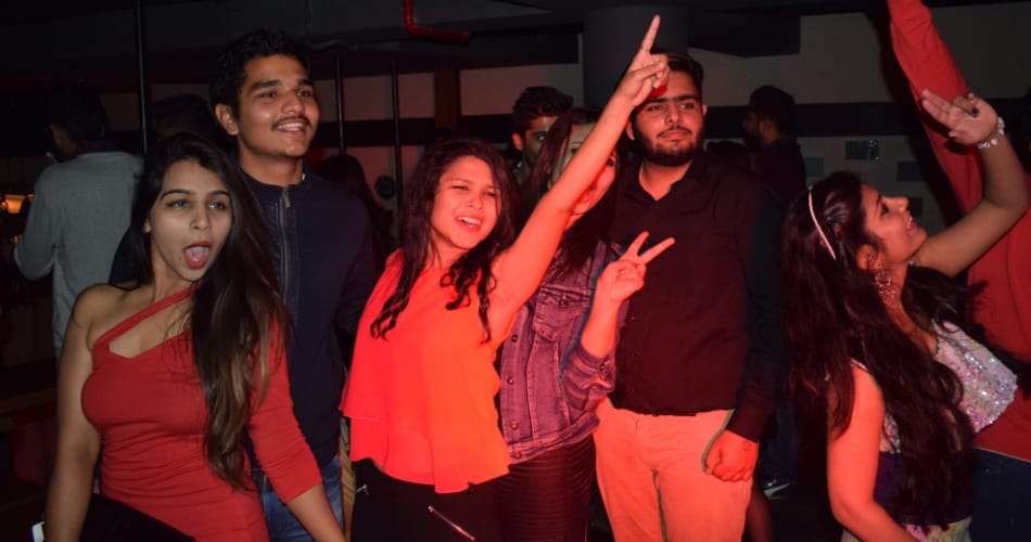 New year celebration in chandigarh, first pictures of celebration
