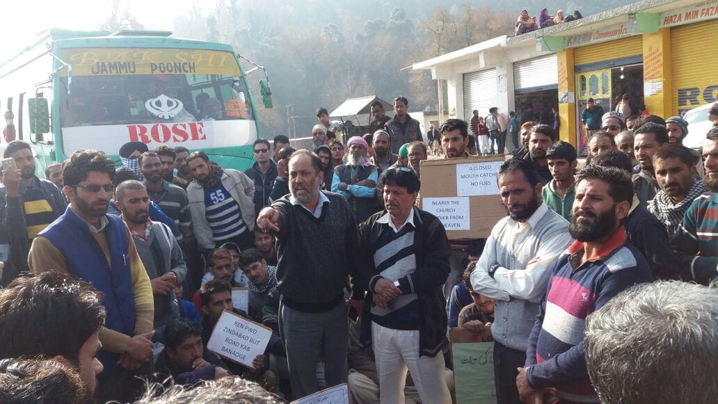 The two-hour performance Highway blocked