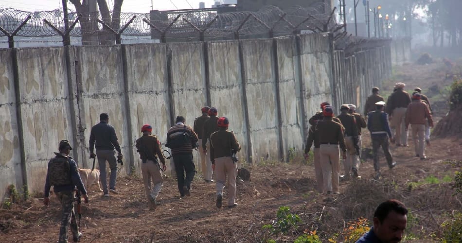 Pathankot airbase, near the search operation, combing operation