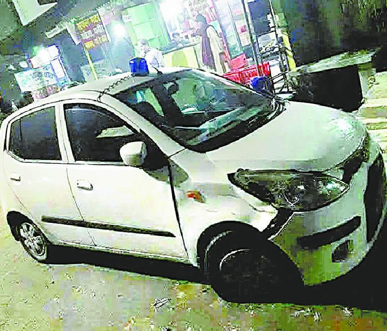 Truck hit the car of the ACJM