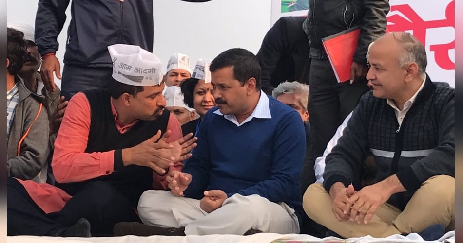 arvind kejriwal rally at rohtak on new year first day